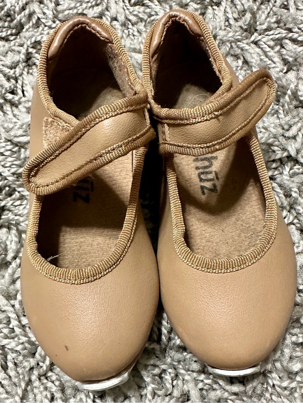 Baby/Toddler Girl Tan Danshuz Tap Shoes